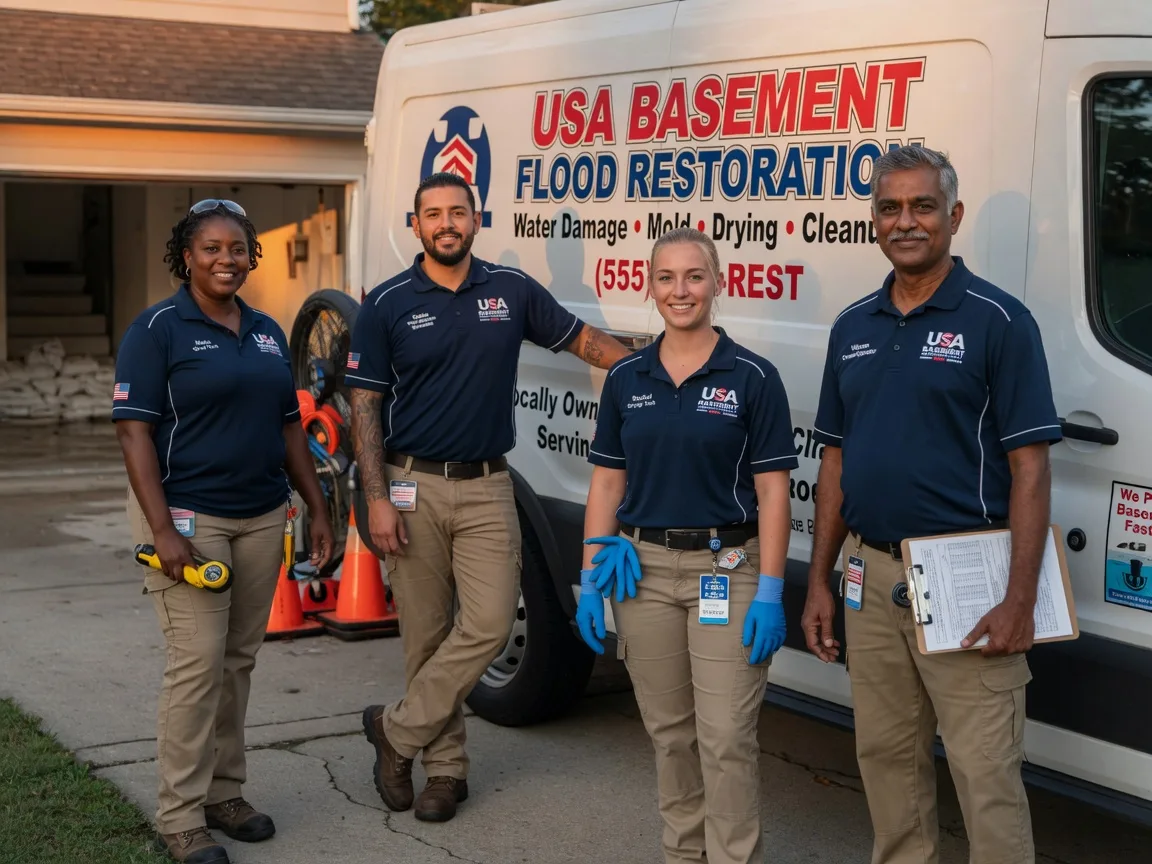 Basement Flood Cleanup company in Dalmatia, PA
